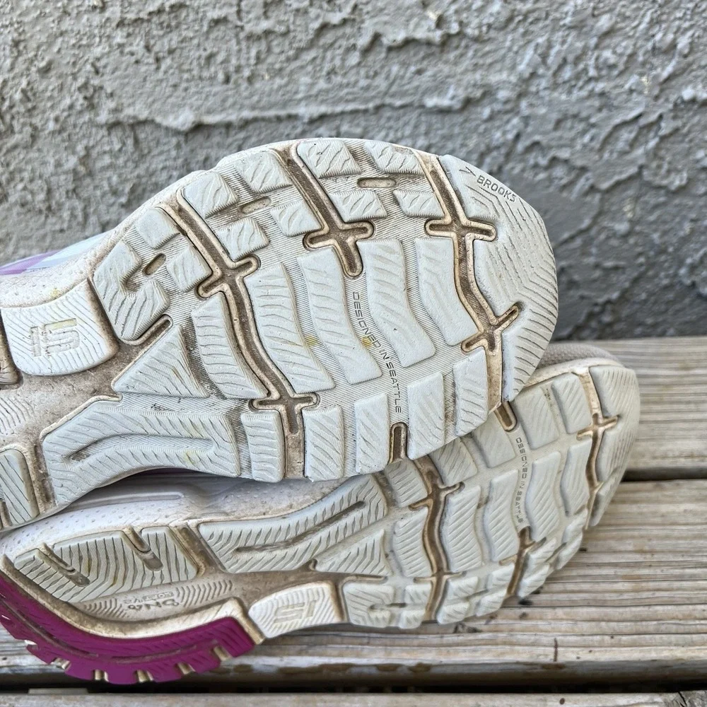 Brooks Shoes‎ Women Size 9 Ghost 15 Sneakers Multicolor Lace Up Sport